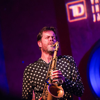 Donny McCaslin perfroming at TD Vancouver International Jazz Festival